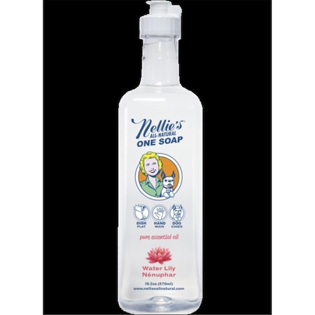 Nellie&Aposs Clean Nellies  One Soap Water Lily 570ml Plastic NOSP-WL